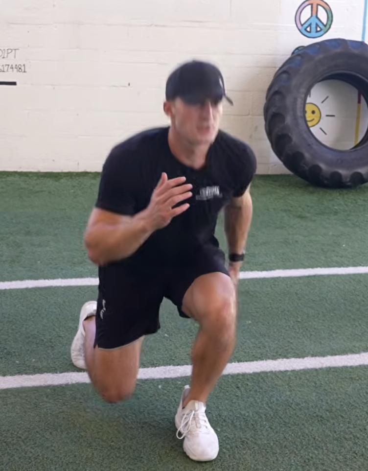 Jump Lunges