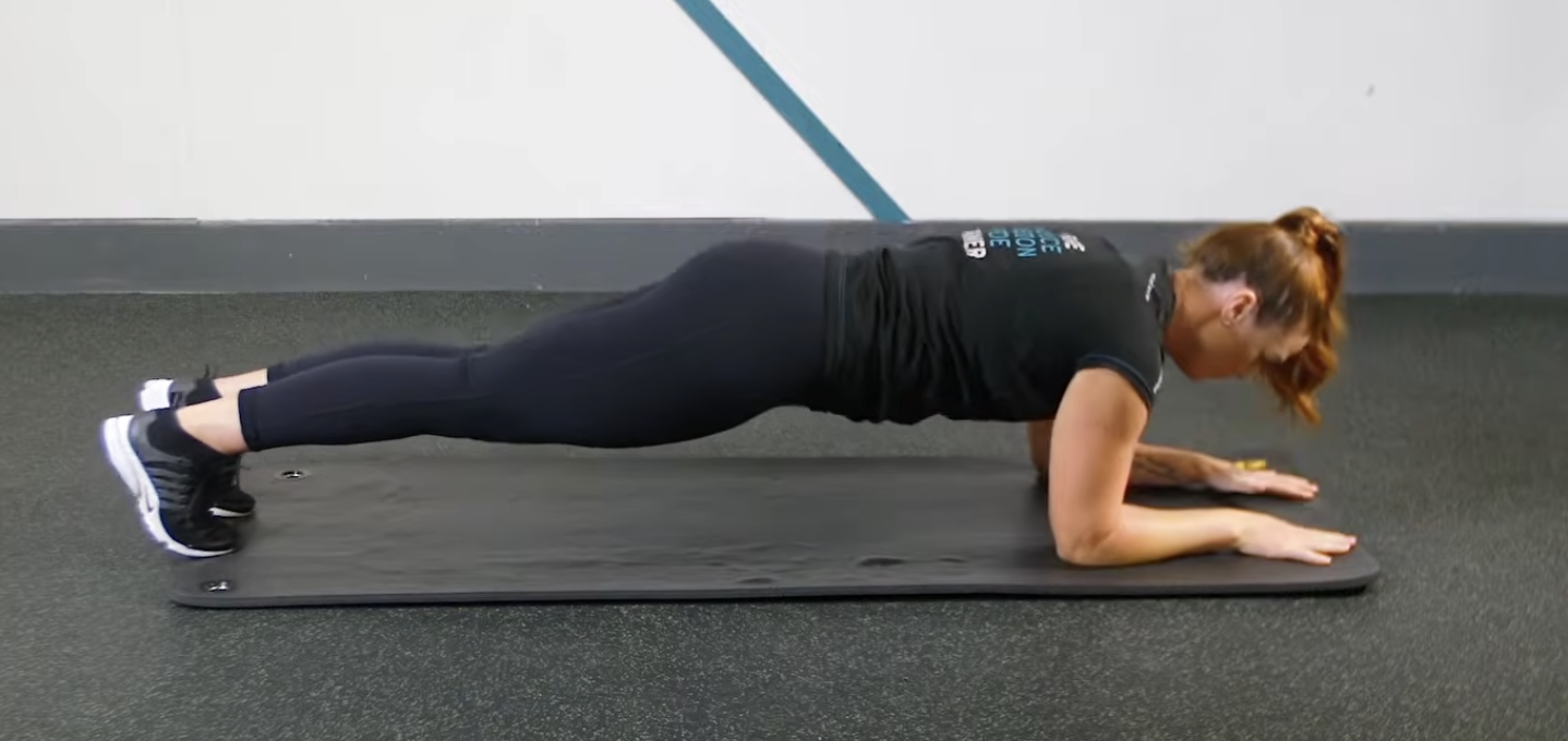 Plank to Pushup